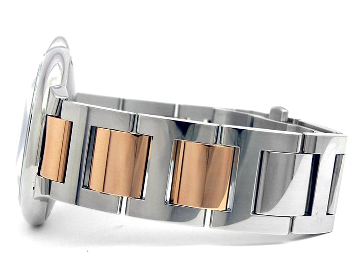 42mm Cartier 18K Rose Gold and Stainless Steel Ballon Bleu Watch W6920032
