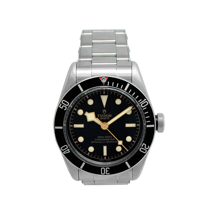 41mm Tudor Stainless Steel Black Bay Watch