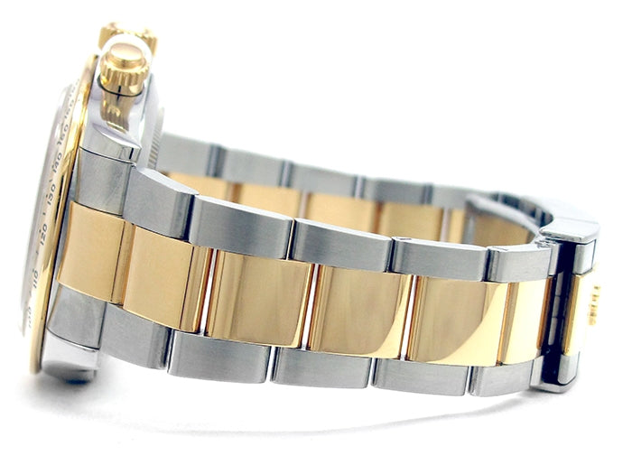 40mm Rolex 18k Gold & Stainless Steel Oyster Perpetual Daytona Watch 116523
