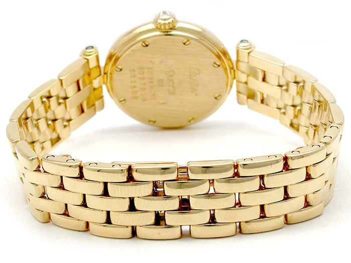 23mm Cartier 18k Yellow Gold Vendome Watch