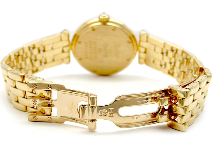 23mm Cartier 18k Yellow Gold Vendome Watch