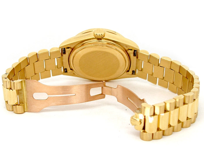 36mm Rolex 18k Yellow Gold Oyster Perpetual Daydate Watch 18038