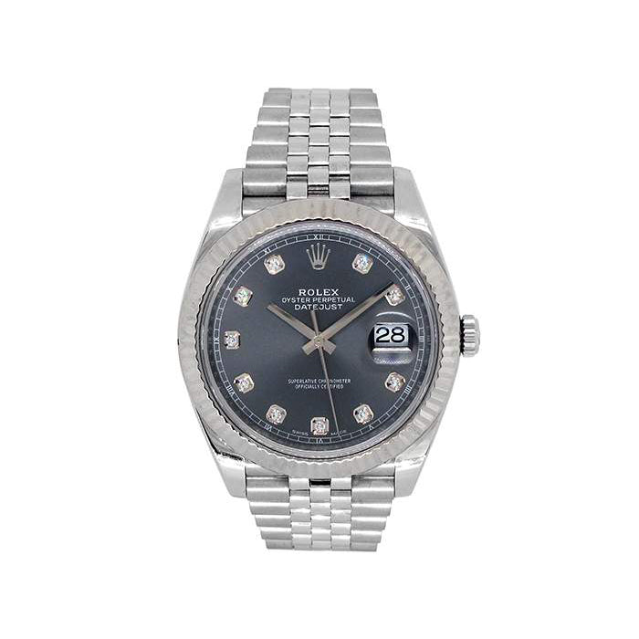41mm Rolex Stainless Steel Oyster Perpetual Datejust 41 Watch 126334