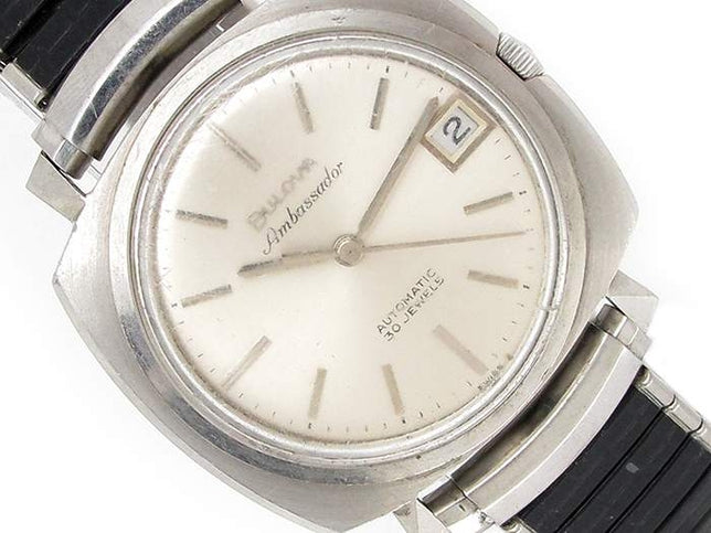 Bulova Stainless Steel Ambassador Watch 34514