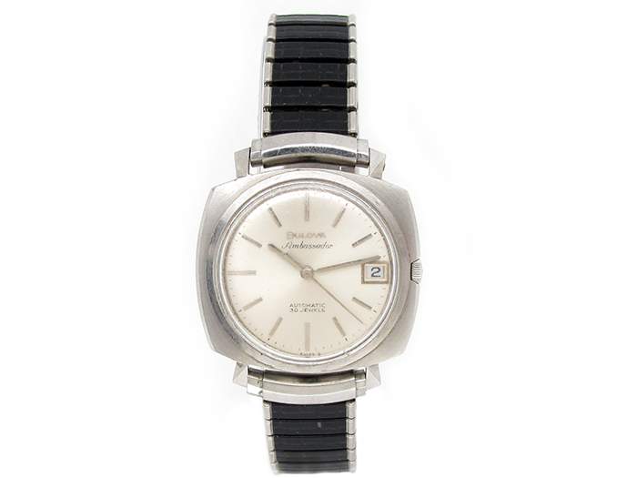 Bulova Stainless Steel Ambassador Watch 34514