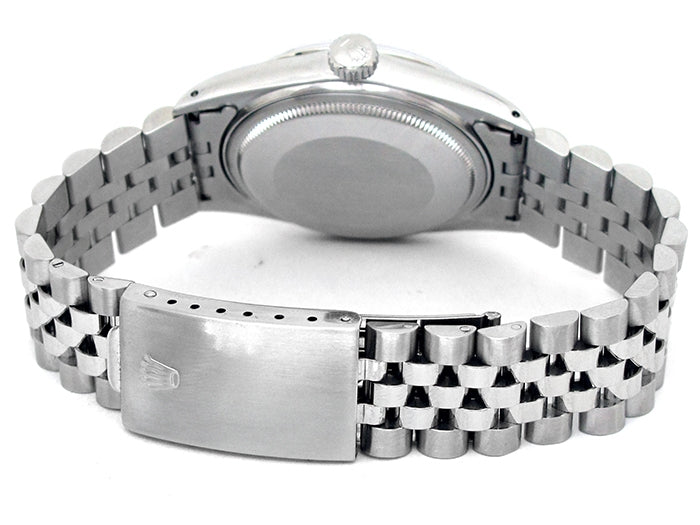 36mm Rolex Stainless Steel Oyster Perpetual Datejust Watch 16014