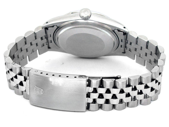 36mm Rolex Stainless Steel Oyster Perpetual Datejust Watch 16014