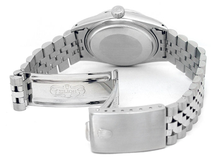 36mm Rolex Stainless Steel Oyster Perpetual Datejust Watch 16014