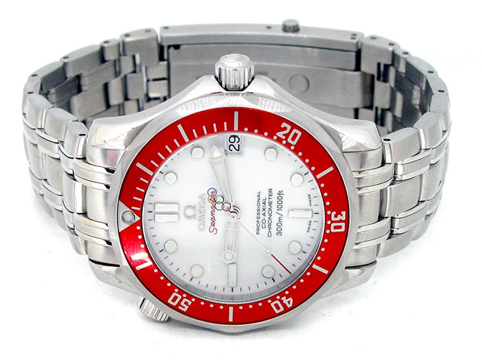 Omega Stainless Steel Seamaster Watch 34538