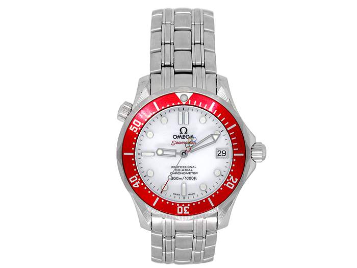 Omega Stainless Steel Seamaster Watch 34538