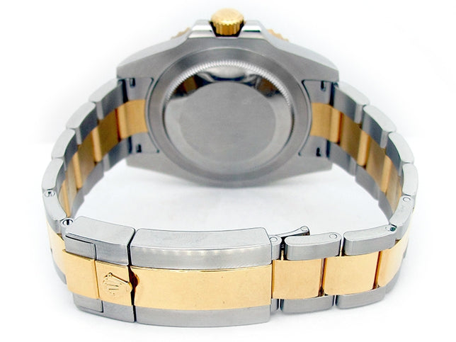 Rolex 18k Yellow Gold and Stainless Steel GMT-Master II Watch 34575