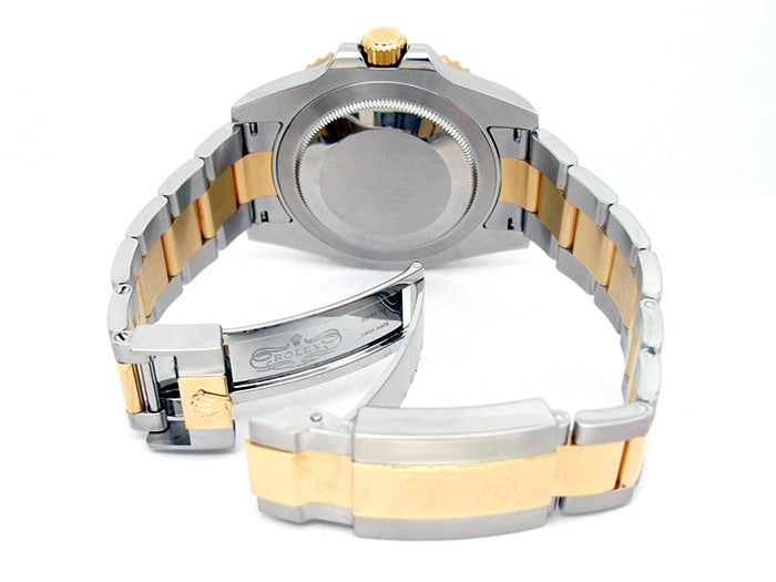 Rolex 18k Yellow Gold and Stainless Steel GMT-Master II Watch 34575