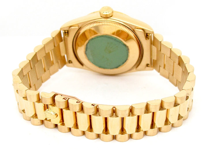 Rolex 18k Yellow Gold Datejust Watch 34640