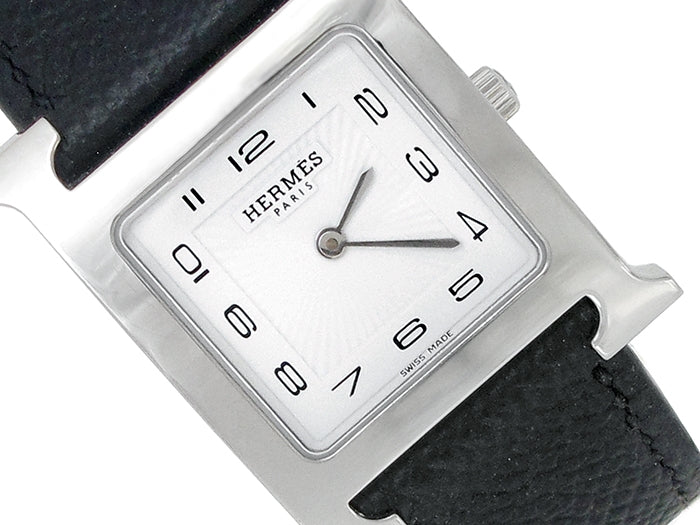 Hermes Stainless Steel Heure H Watch 34672