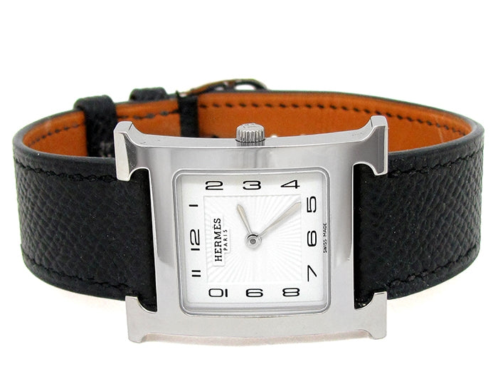 Hermes Stainless Steel Heure H Watch 34672