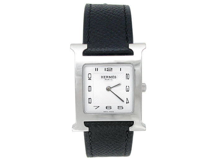 Hermes Stainless Steel Heure H Watch 34672