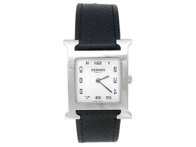Hermes Stainless Steel Heure H Watch 34672