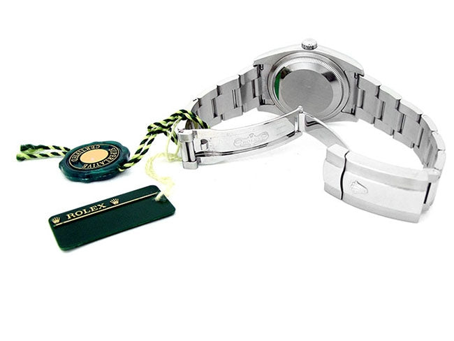 36mm Rolex Stainless Steel Oyster Perpetual Datejust Watch