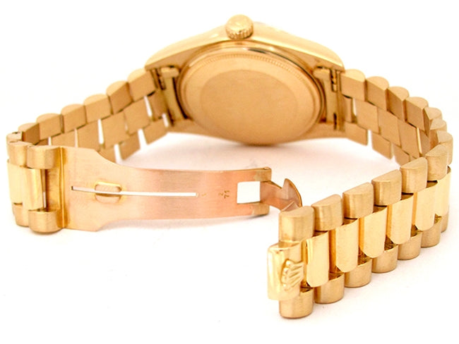 36mm Rolex 18k Yellow Gold Oyster Perpetual Daydate Watch