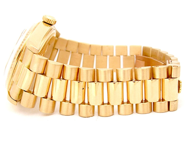 36mm Rolex 18k Yellow Gold Oyster Perpetual Daydate Watch