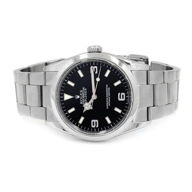 36mm Rolex Stainless Steel Oyster Perpetual Explorer Watch