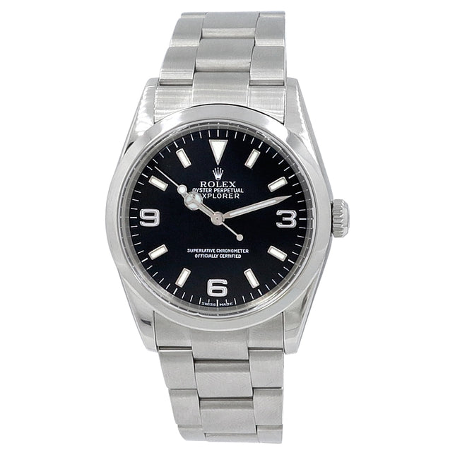 36mm Rolex Stainless Steel Oyster Perpetual Explorer Watch