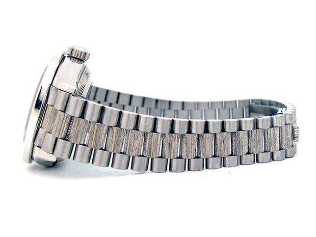 26mm Rolex 18k White Gold Oyster Perpetual Datejust Watch