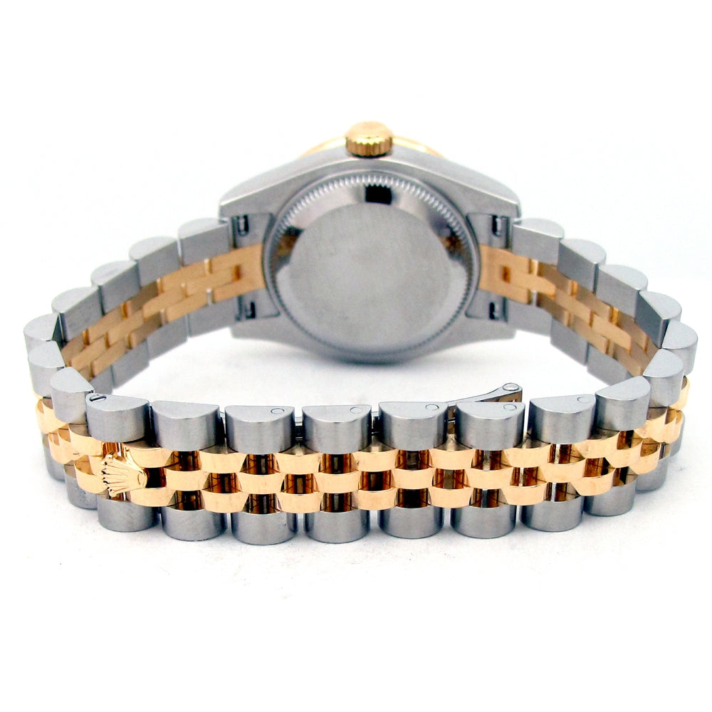 26mm Rolex 18k Yellow Gold and Stainless Steel Oyster Perpetual Datejust Watch