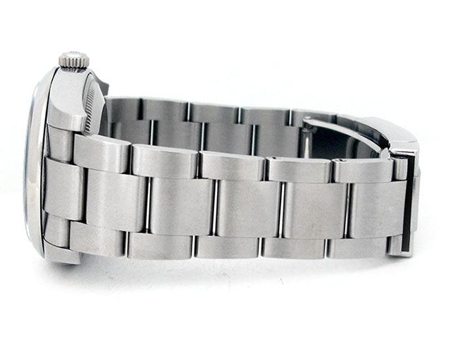 34mm Rolex Stainless Steel Oyster Perpetual Watch 114200