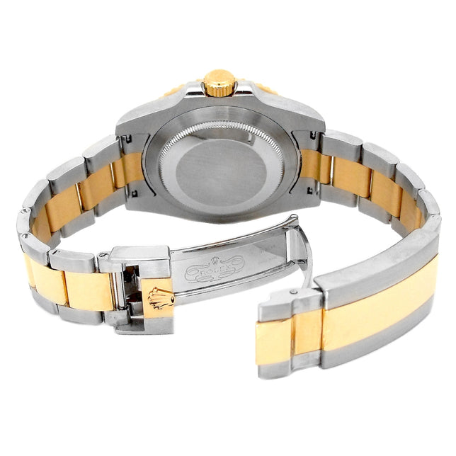 40mm Rolex 18k Yellow Gold and Stainless Steel Oyster Perpetual Submariner Watch