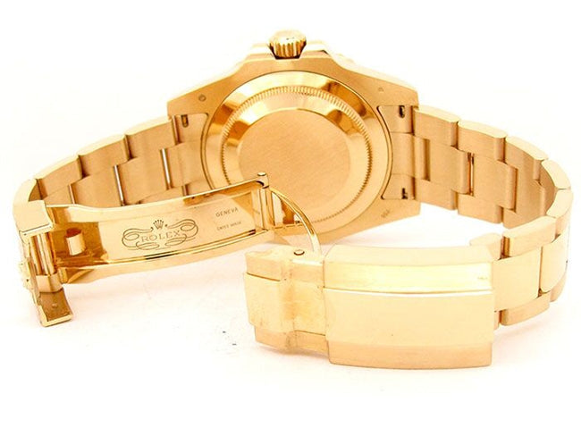 40mm Rolex 18k Yellow Gold Oyster Perpetual GMT-Master II Watch