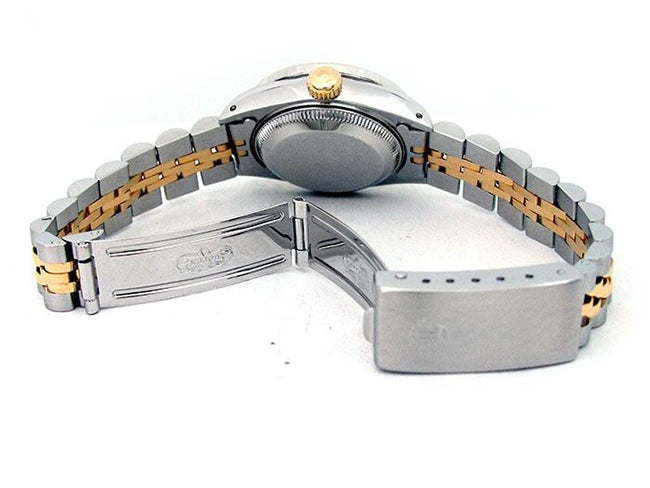 26mm Rolex 18k Yellow Gold and Stainless Steel Oyster Perpetual Datejust Watch