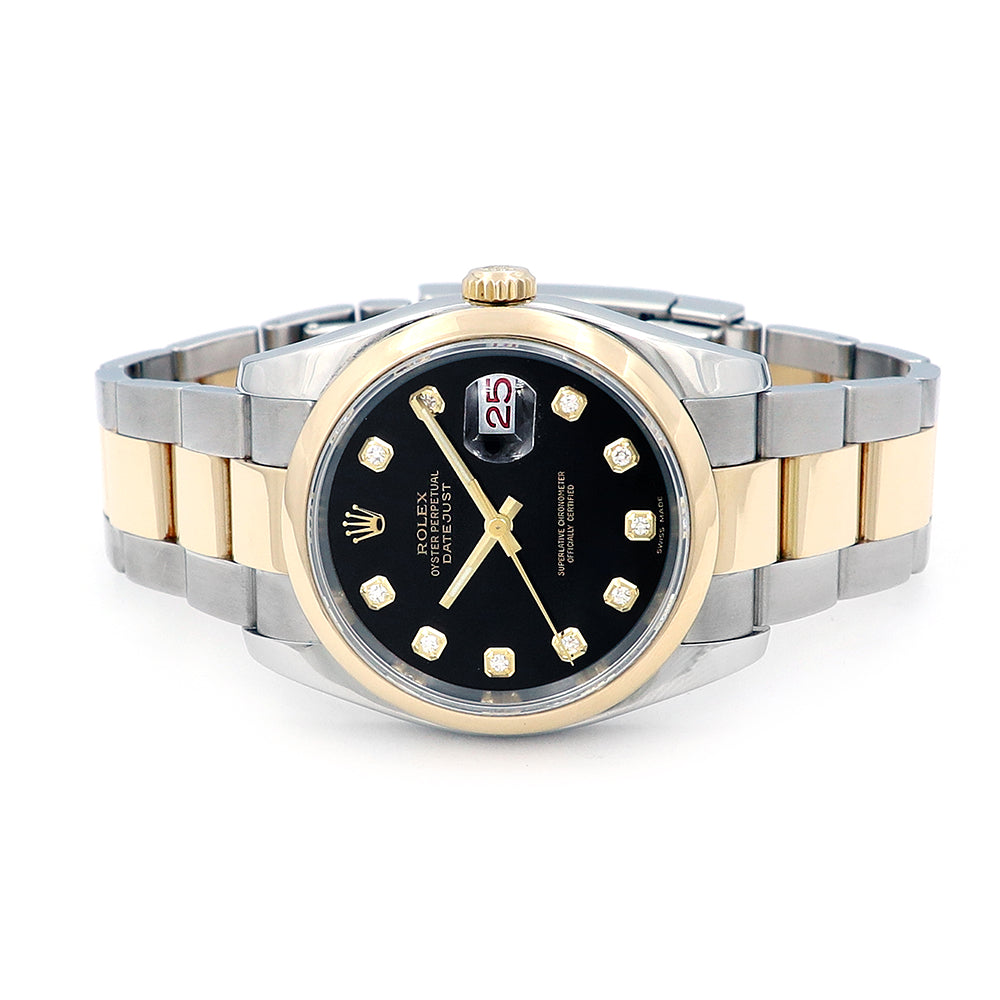 36mm Rolex Two tone Datejust 116203