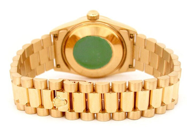 31mm Rolex 18k Yellow Gold Oyster Perpetual Datejust Watch