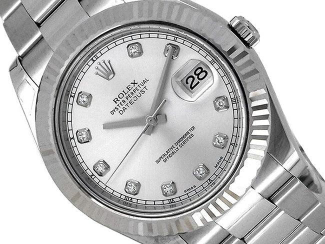 41mm Rolex Stainless Steel Oyster Perpetual Datejust II Watch