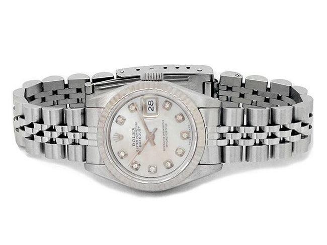 26mm Rolex Stainless Steel Oyster Perpetual Datejust Watch