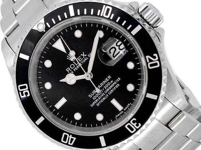 40mm Rolex Stainless Steel Oyster Perpetual Submariner Watch