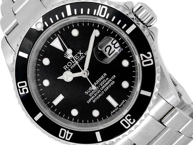 40mm Rolex Stainless Steel Oyster Perpetual Submariner Watch