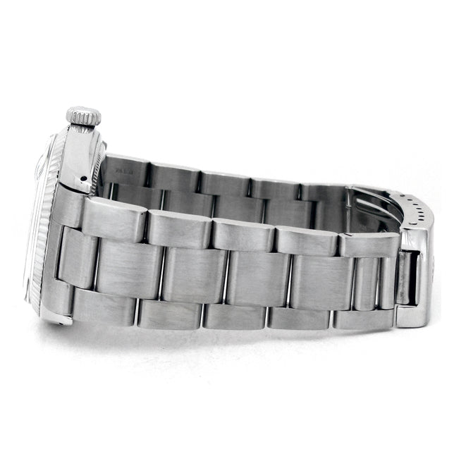 36mm Rolex Stainless Steel Oyster Perpetual Datejust Vintage Watch
