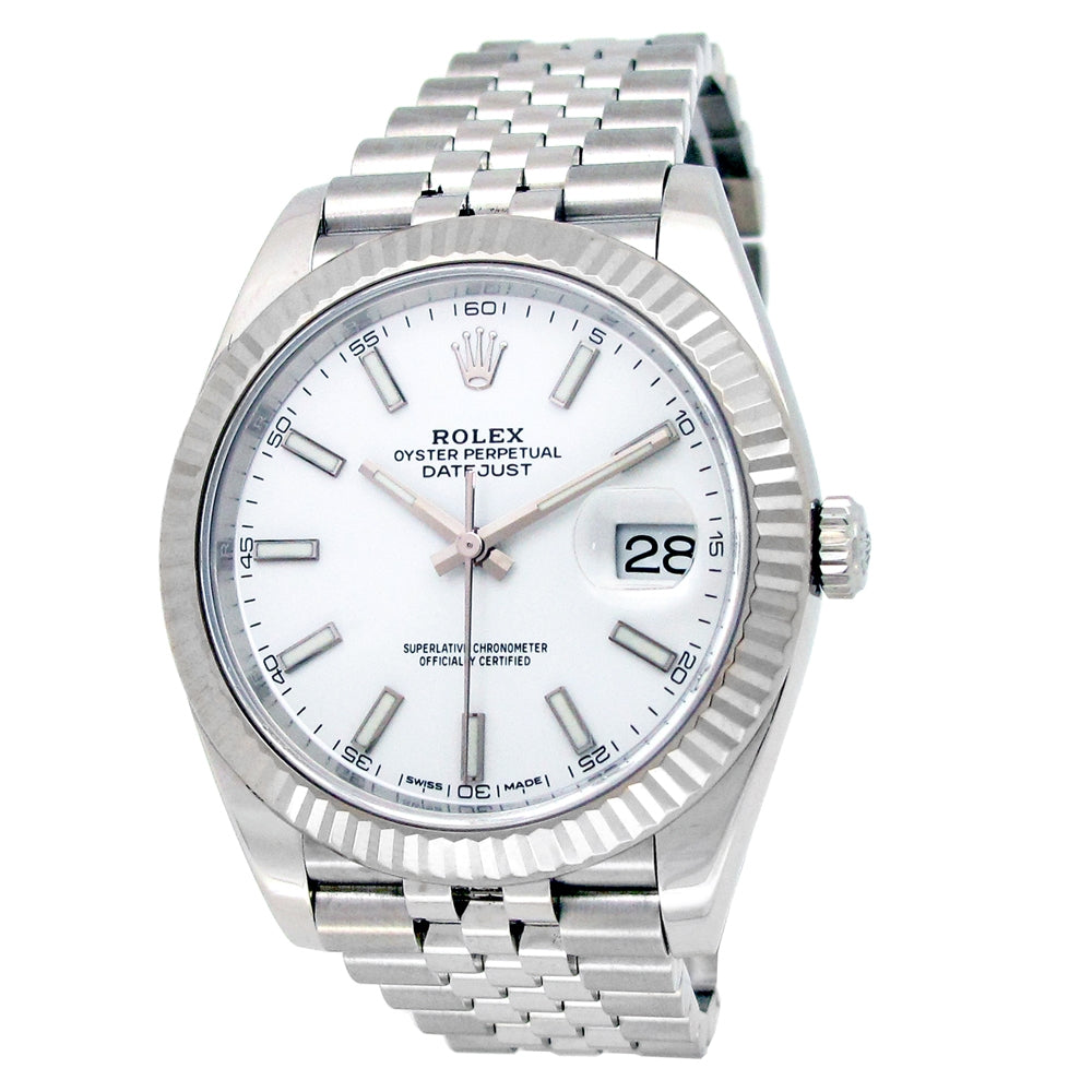 41mm Rolex Stainless Steel Oyster Perpetual Datejust II Watch