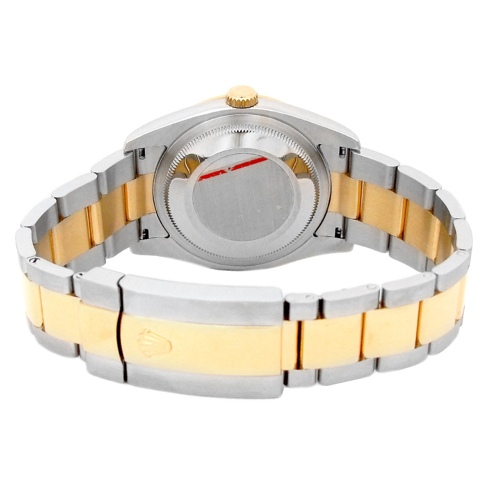 36mm Rolex 18k Yellow Gold and Stainless Steel Oyster Perpetual Datejust Watch