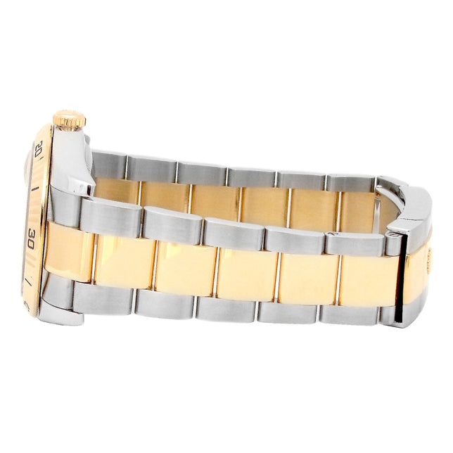 36mm Rolex 18k Yellow Gold and Stainless Steel Oyster Perpetual Datejust Watch