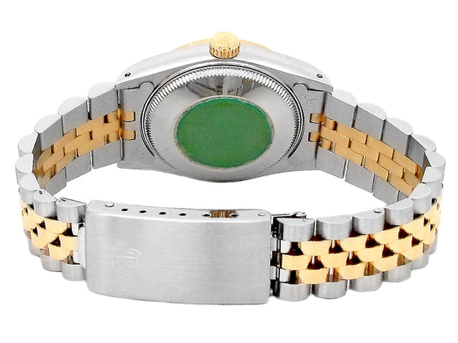 31mm Rolex 18k Yellow Gold and Stainless Steel Oyster Perpetual Datejust Watch