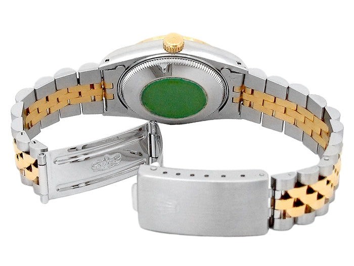 31mm Rolex 18k Yellow Gold and Stainless Steel Oyster Perpetual Datejust Watch