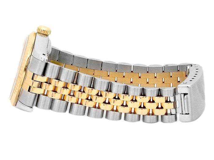 31mm Rolex 18k Yellow Gold and Stainless Steel Oyster Perpetual Datejust Watch