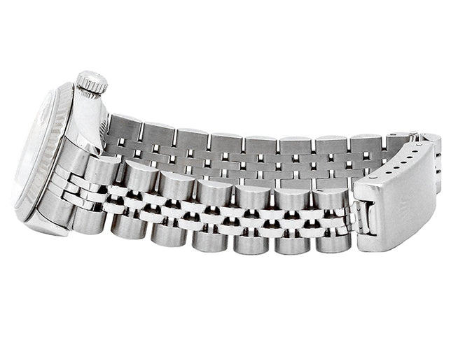 26mm Rolex Stainless Steel Oyster Perpetual Datejust Watch.