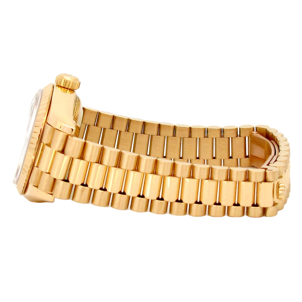 26mm 18k Yellow Gold Rolex Oyster Perpetual President Datejust Watch