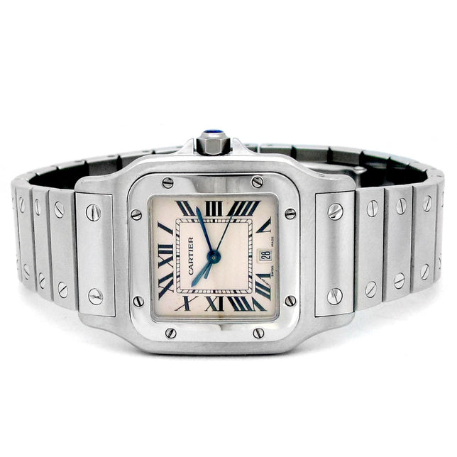 29mm Cartier Stainless Steel Santos Galbee Watch
