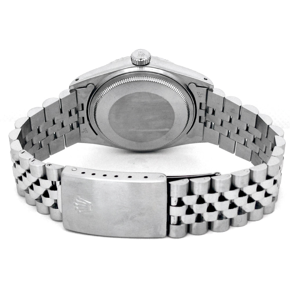 36mm Rolex Stainless Steel Oyster Perpetual Datejust Vintage Watch
