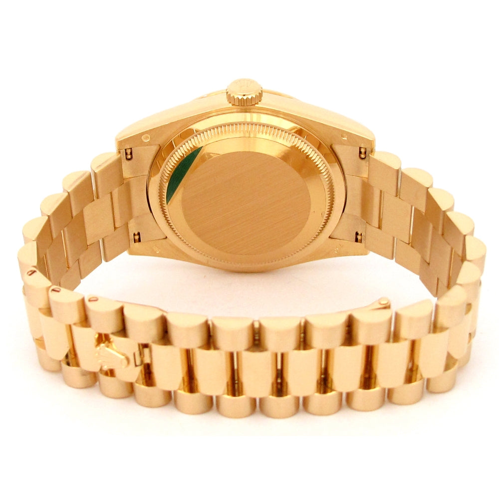 36mm Rolex 18k Yellow Gold Oyster Perpetual Daydate Watch